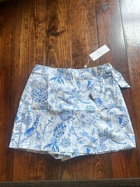 Lilly Pulitzer Alysia Mini Skort in barefoot beachcomber print